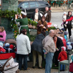 Osterbrunnen auf dem Schmöllner Markt